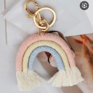 LLAVERO TRENDY ARCOIRIS