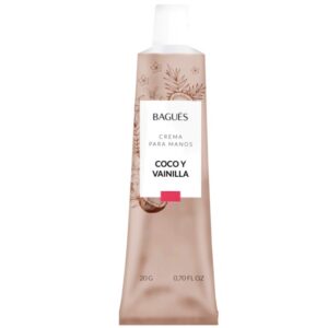 Crema de manos coco y vainilla / 20ml