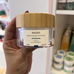 Crema facial de noche Patagonia cereza y rosa mosqueta 50 ml