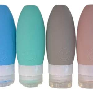 ENVASE P/VIAJE X4 SILICONA