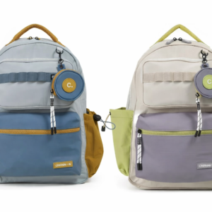 Mochila chimola LISBOA - Tamaño:17 pulgadas, clasificada como tamaño mediano/grande.  Confeccionada 100% en nylon de diversas texturas.